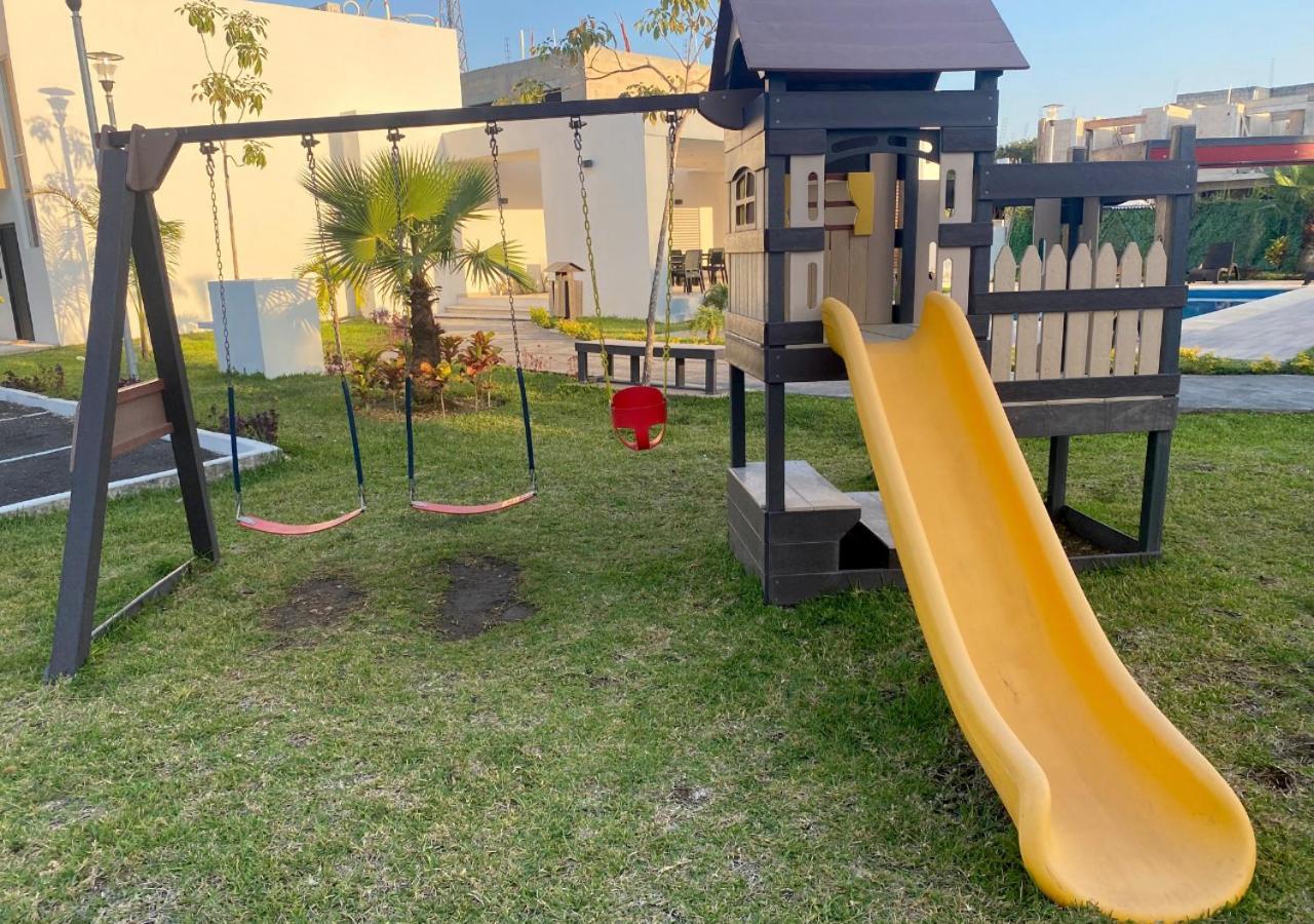 Casa Familiar En Condominio Privado Cerca De Playa 칸쿤 외부 사진